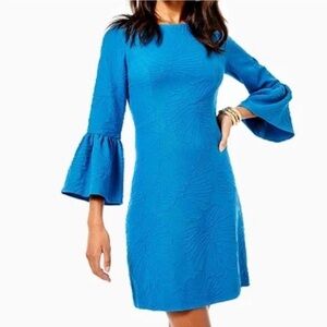 Lilly Pulitzer Vibrant Blue Long Sleeve Dress
